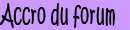 Accro du forum
