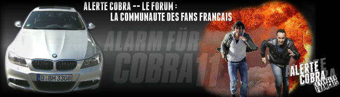Alerte Cobra : Le forum de la communauté des fans Français Forum Index