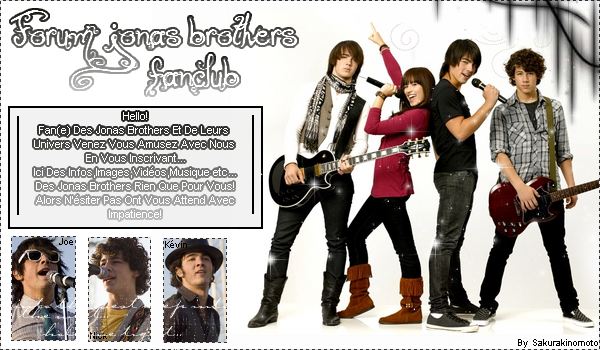 F. Jonas Brothers (Fan Club) - V.02 ~ Forum Index