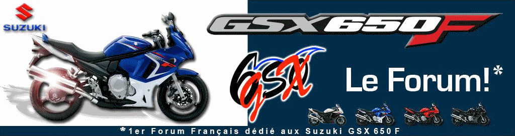 Forum des GSX 650 F 