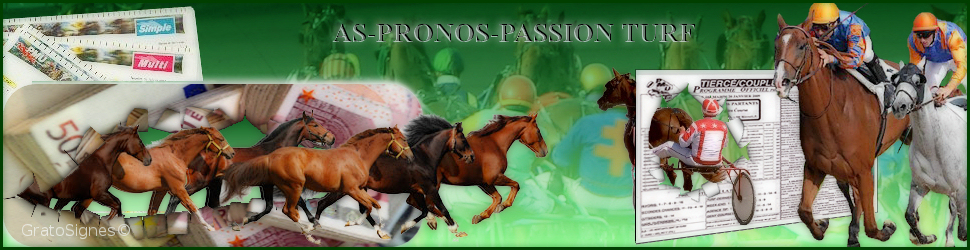 AS-PRONOS-PASSION TURF Forum Index